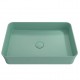 Νιπτήρας Μπάνιου Πορσελάνης Sottile Slim Line Matt Mint Green (Πράσινος) 54,8Χ37,2Χ11,5 εκ. Επικαθήμενος χωρίς Οπή για Βρύση Νιπτήρας Μπάνιου Πορσελάνης Sottile Slim Line Matt Mint Green (Πράσινος) 54,8Χ37,2Χ11,5 εκ. Επικαθήμενος χωρίς Οπή για Βρύση